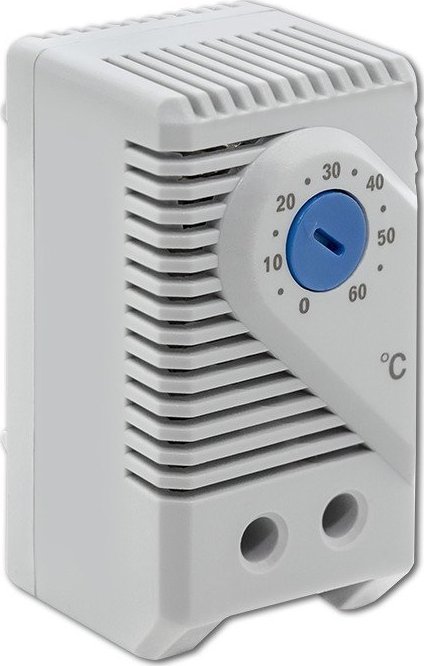 Qoltec Termostat zamykajšcy 10A | DIN 35