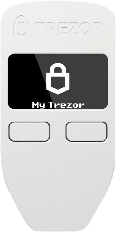 Portfel kryptowalut Trezor Model One - White