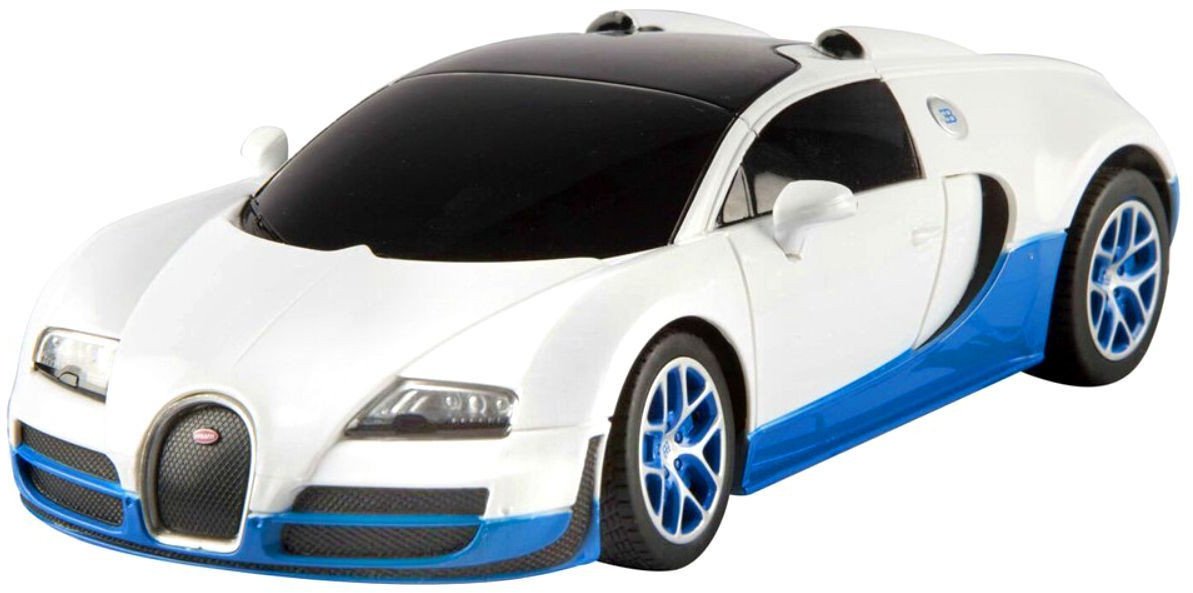 Bugatti Veyron Grand Sport R/C skala 1:24 Rastar 47000 samochód sterowany biały