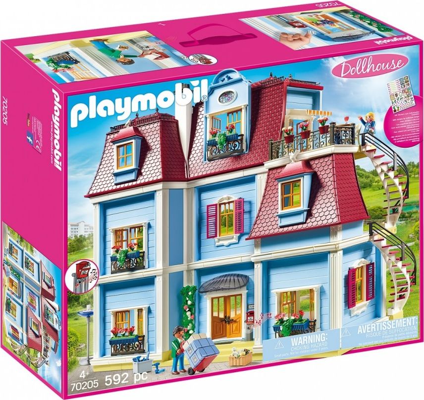 Playmobil Zestaw Duży Domek Dla Lalek (70205)