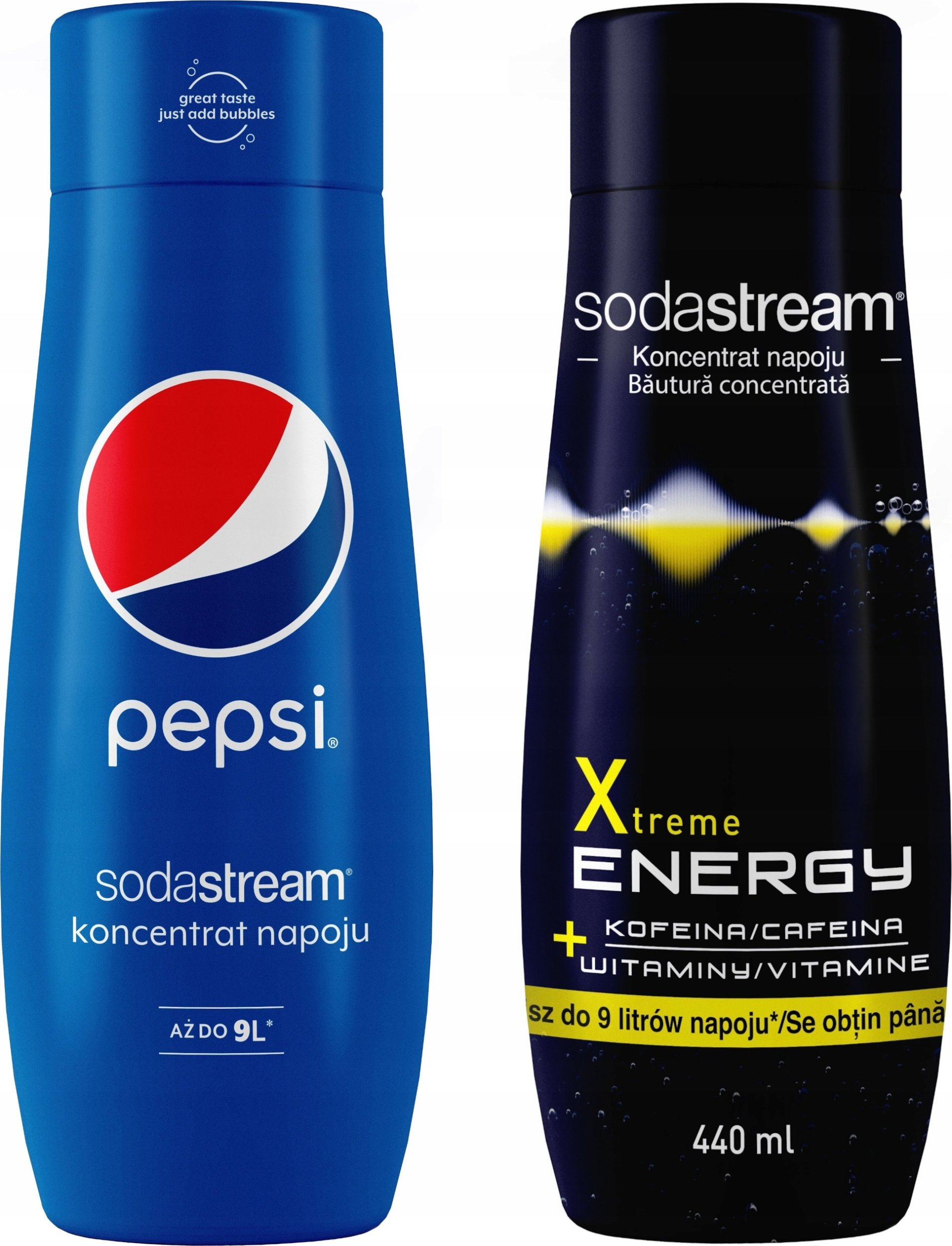 Zestaw 2 koncentratów SodaStream Pepsi+Energy