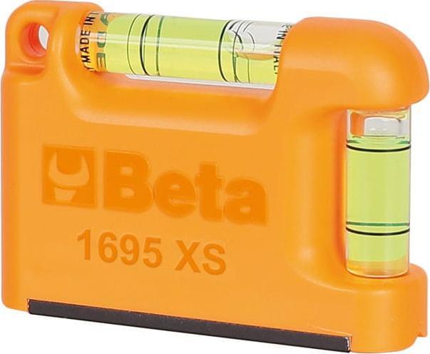Beta Tools POZIOMNICA MINI Z 2 LIBELK.I MAGN.PODST. 1695XS BETA UTENSILI S.P.A.