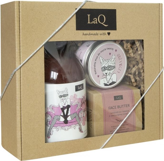 LaQ LAQ.Zestaw*Kocica żel p/ prysznic 500ml + mus+masł