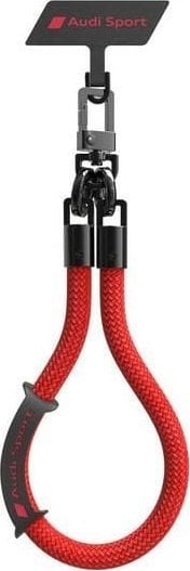 Audi Audi uniwersalna smycz do telefonu 28cm 8mm czerwony/red AUS-HSL10-RSQ/D1-RD