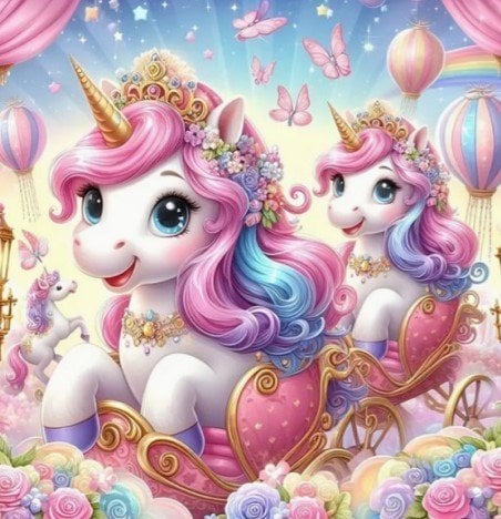 Norimpex *****Diament.mozaika 23x30 Jednorożce 2000640