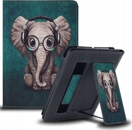 Etui Smartcase do Kindle Paperwhite 11 / 12 (11 generacja 6") ze słoniem 2022