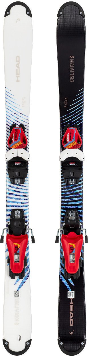 Narty juniorskie twintip HEAD OBLIVION TEAM + wiązanie HEAD JRS 4.5 z GRIP WALK 2024 107 cm