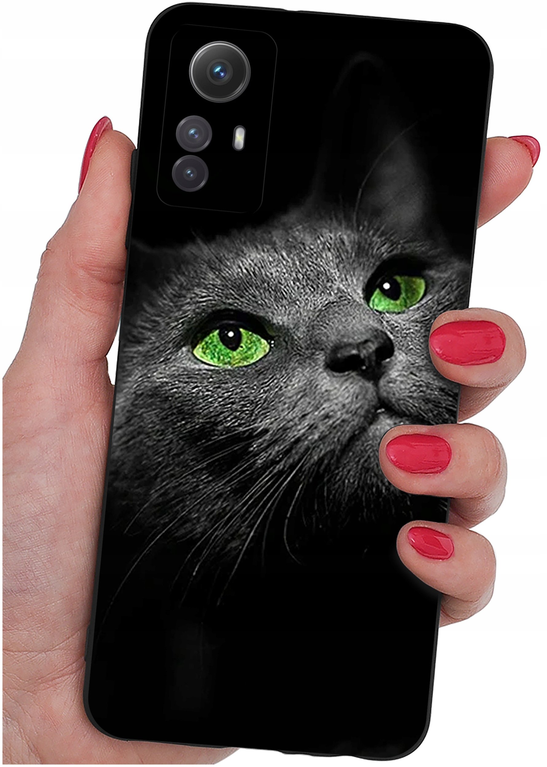 ETUI do Xiaomi Redmi Note 12S | WZORY | SILIKONOWE MATT CASE + SZKŁO 9H