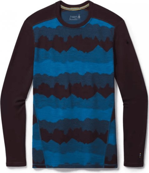 Smartwool M'S Merino 250 Baselayer Pattern Crew Boxed, E28, XXL