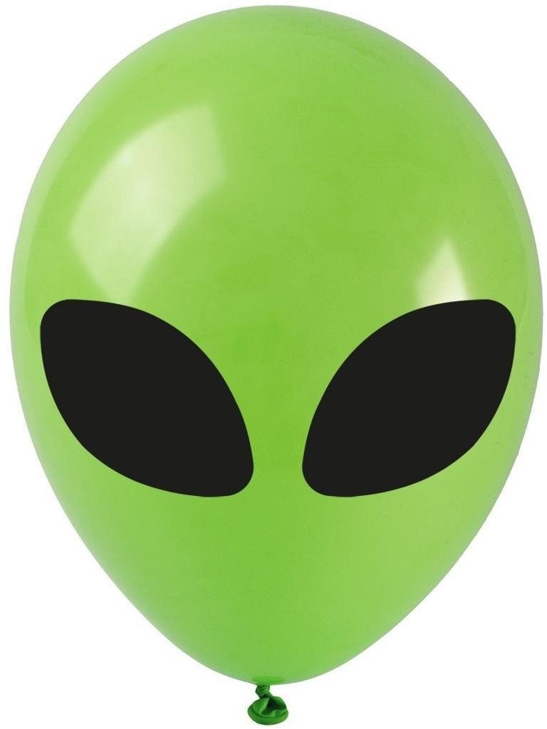 Balony z nadrukiem UFO 6szt
