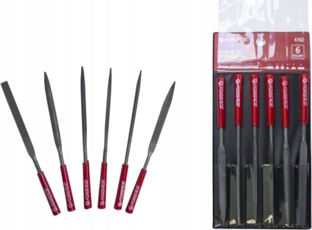 Forsage Zestaw pilników igiełkowych 6 el. Iglaki