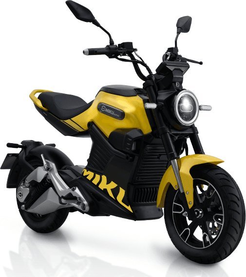 Iamelectric Motocykl elektryczny Miku Super żółty