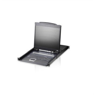 Przełącznik KVM ATEN CL1308N, 48 cm TFT, VGA, PS/2-USB, 8 portów, układ FR