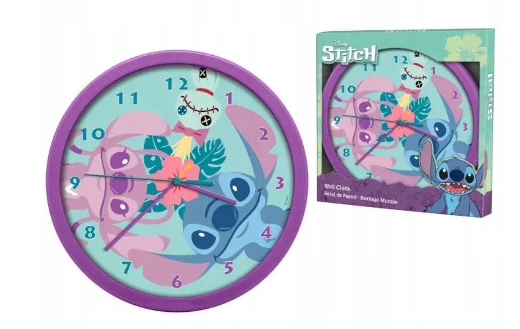 *****Stitch zegar ścienny LAS3098 92087