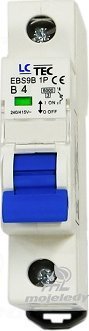 LCTec Wyłącznik nadprądowy B 4A 1P EBS LC-Tec