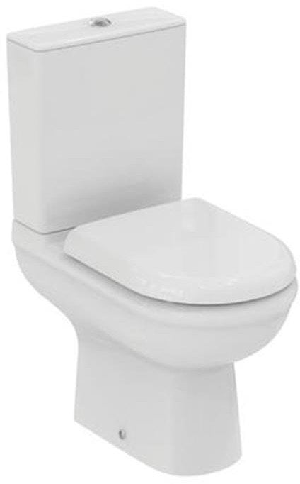 TOILET STAN EXACTO WITH COVER WHIT