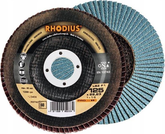 Rhodius Tarcza wachlarzowa LSZ F1 125mm RHODIUS