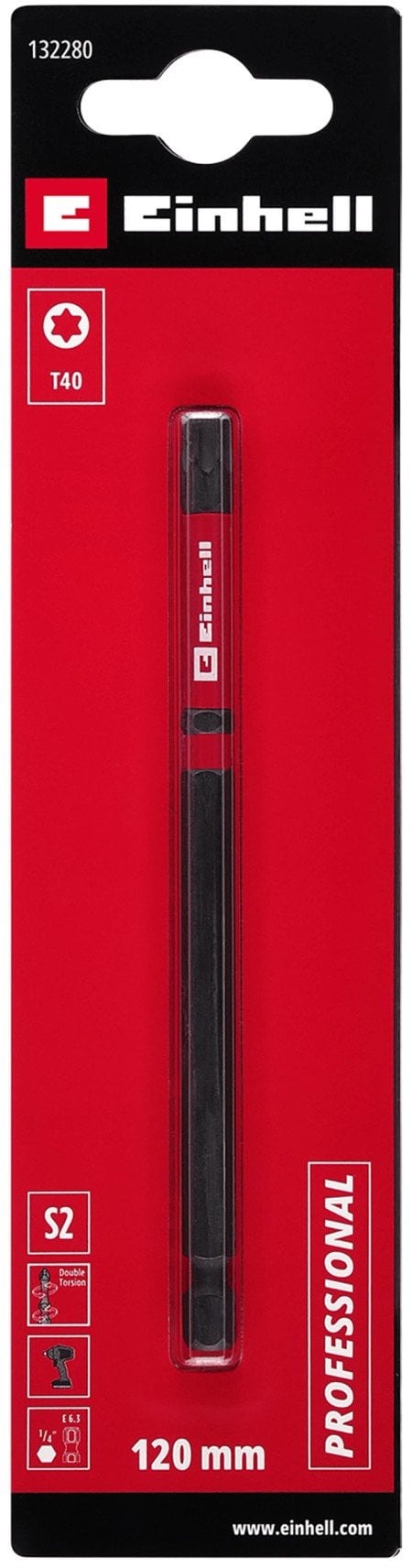 BIT PODWÓJNIE SKRĘTNY T40 S2 120MM