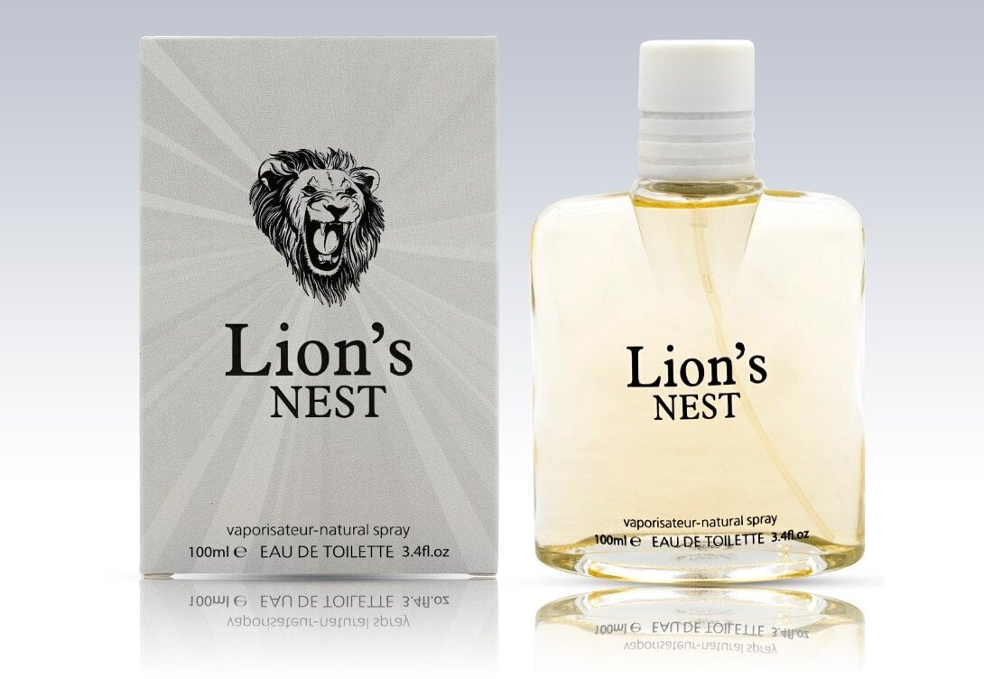 Fine Perfumery, Lion's Nest, Eau De Toilette, For Men, 100 ml For Men