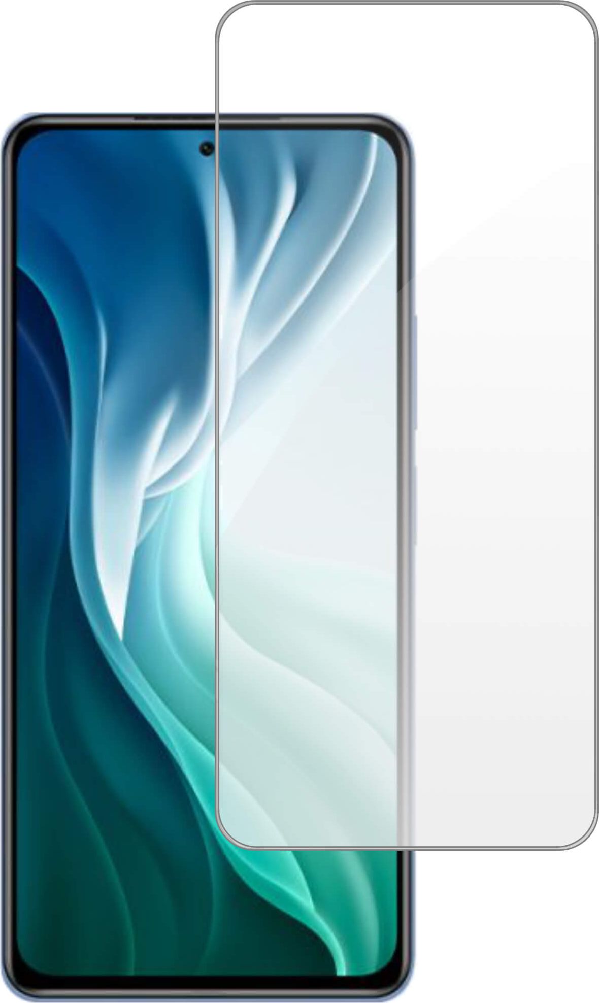 etumi Szkło Hartowane 9H Do Xiaomi Mi 11I Osłona Szybka Szkiełko Ochronne Na Ekran Twarde Płaskie Przód / Ochrona Matrycy Telefonu Glas0235