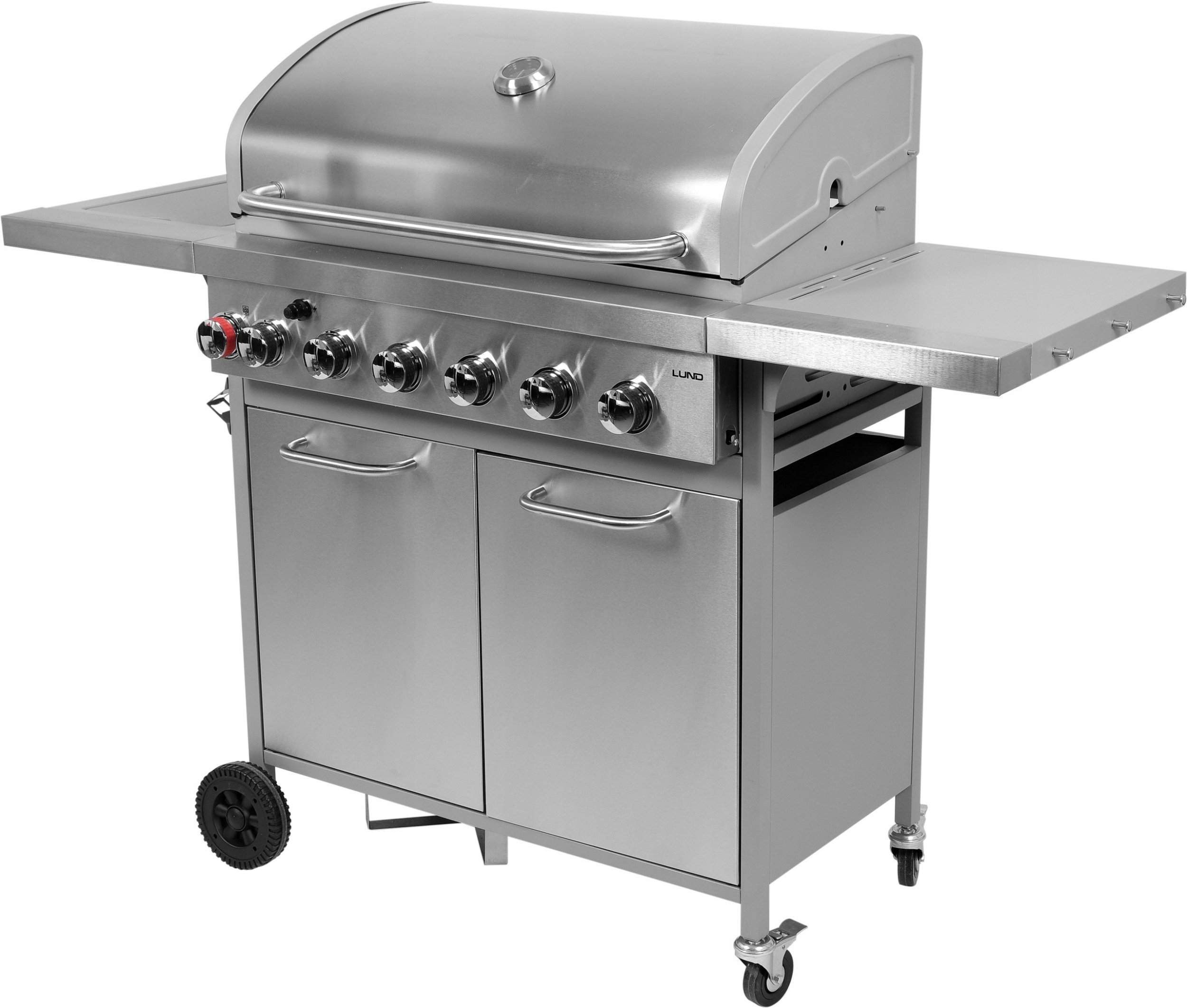 LUND GAS GRILL 6+1 CAST IRON GRID, 18.2KW