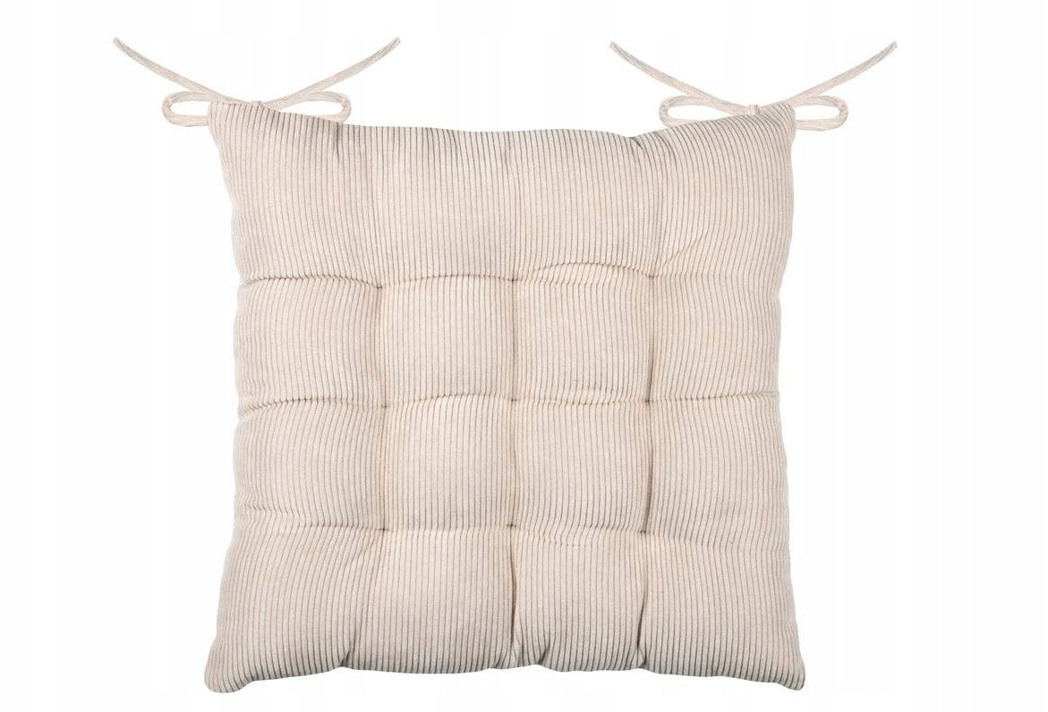 Pikowana poduszka na krzesło, DANDY, 38 x 38 cm