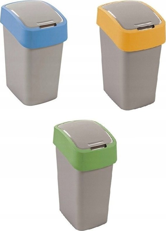 Kosz na śmieci Kadax Curver Kosz Na Śmieci Pojemnik 25 L 3 Kolory