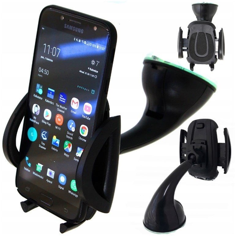 Hurt-net UCHWYT SAMOCHODOWY OBROTOWY NA SZYBĘ DO NAWIGACJI XJ3004