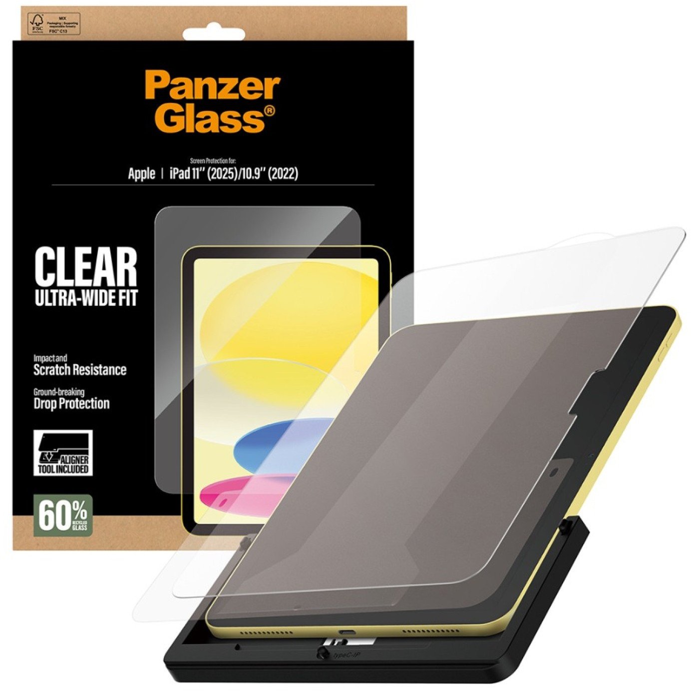 PanzerGlass Schutzglas iPad 11th 11" (2025) UWF