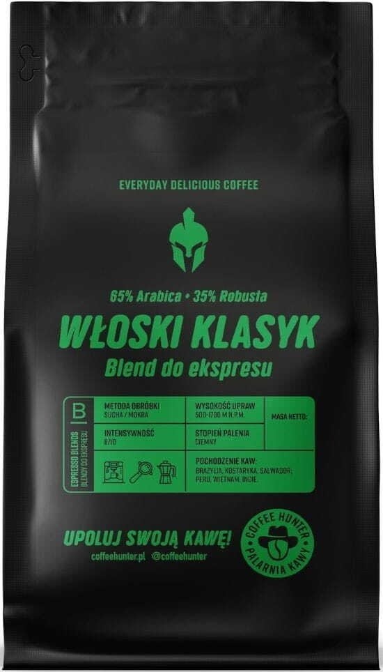 Kawa ziarnista Coffee Hunter Włoski Klasyk 250 g