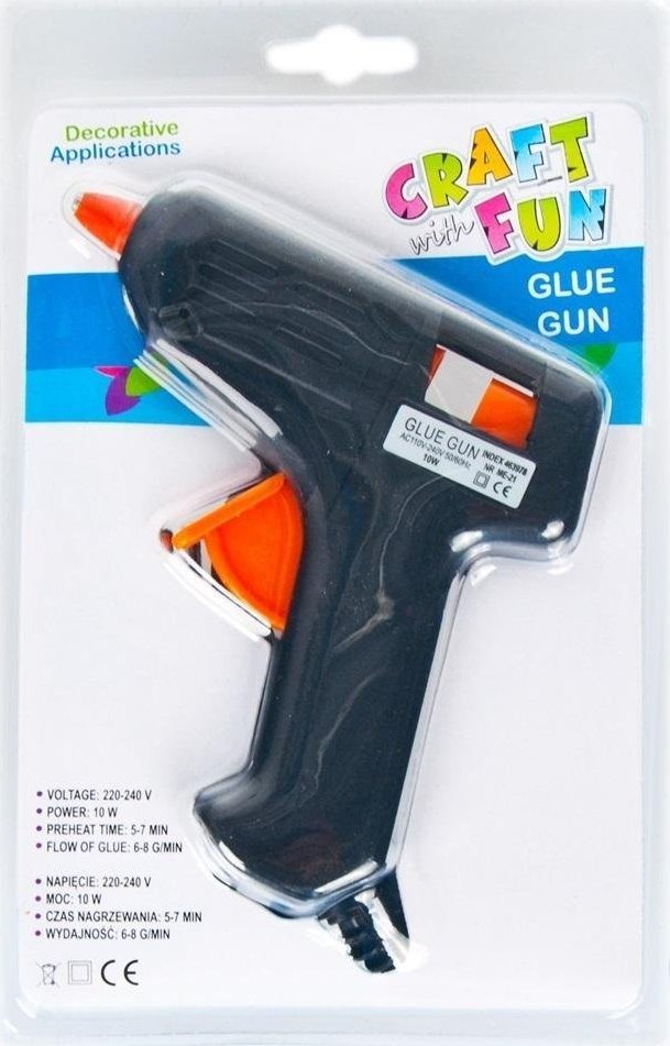 Craft with Fun CF PISTOLET DO KLEJU TERM 10W 2WKL/7MM B/C 12/48