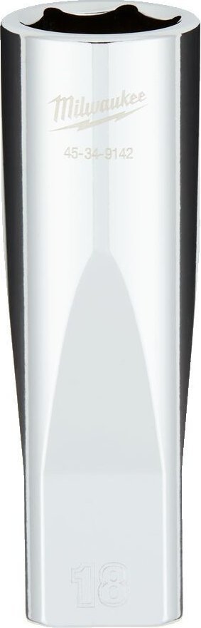 Milwaukee MILWAUKEE SOCKET 1/2" LONG 18mm