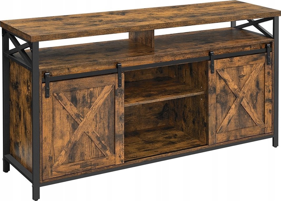 Szafka pod TV, 65-calowy stojak pod TV, z regulowanymi