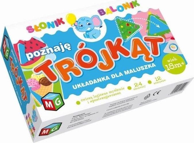 Multigra Poznaję trójkąt - Słonik Balonik