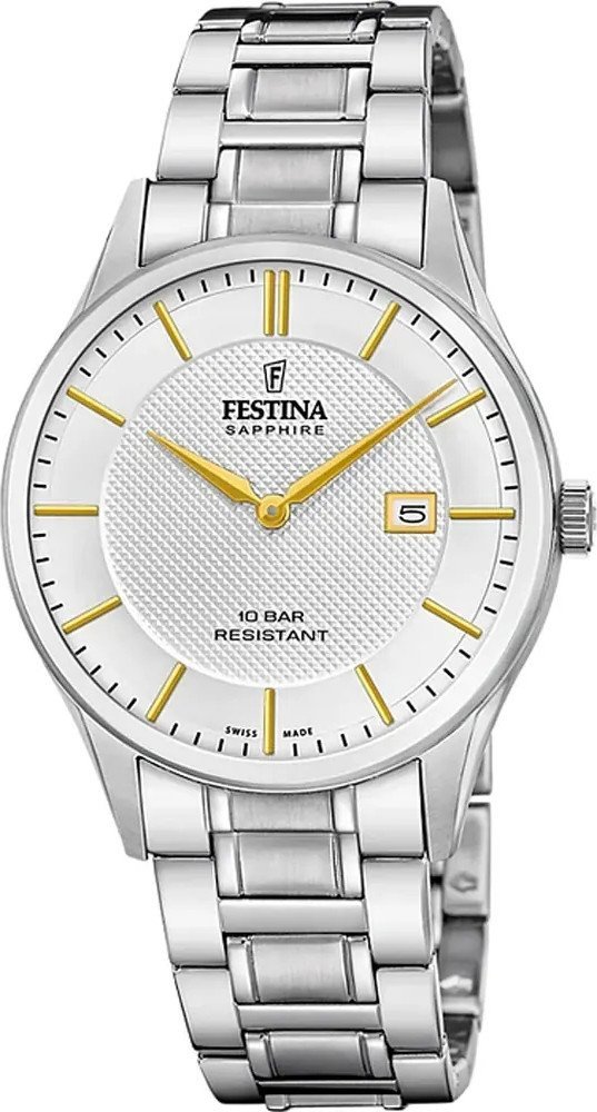 Zegarek męski Festina F20067-2 srebrny