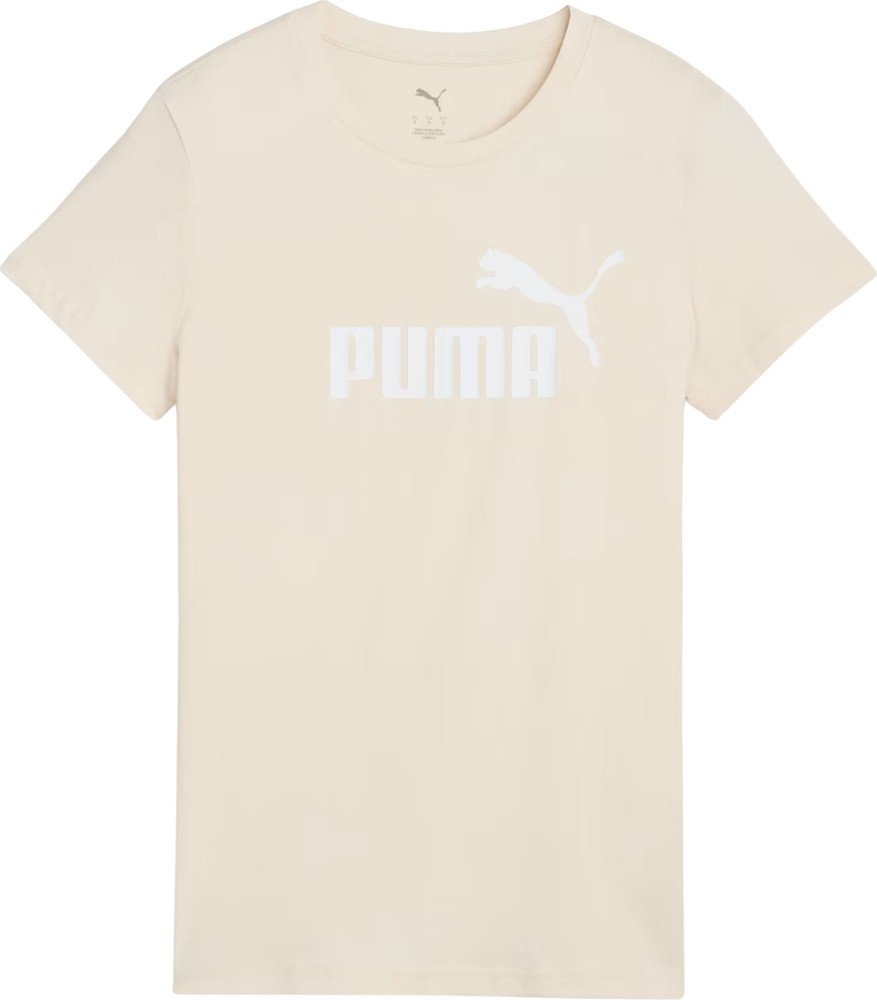 Koszulka damska Puma ESS No.1 Logo Tee beżowa 682371 87 M