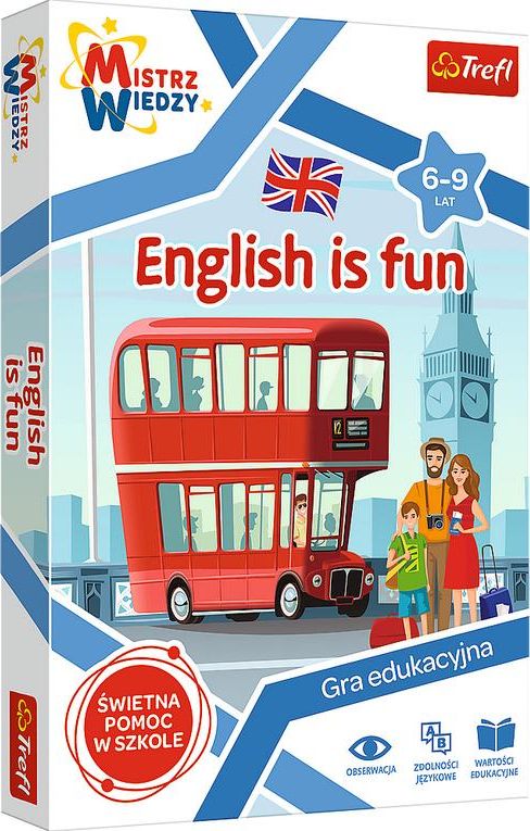 Trefl Mistrz wiedzy - English is Fun TREFL