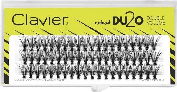 Clavier CLAVIER_DU2O Double Volume kępki rzęs 14mm