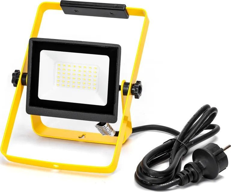 Aigostar Przenośna lampa 30W 6500K robocza halogen led z podstawką kabel 1,8m Przenośna lampa 30W 6500K robocza halogen led z podstawką kabel 1,8m