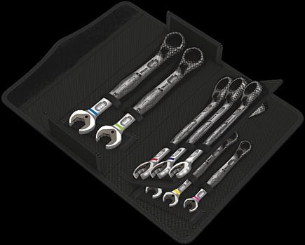 Wera Zestaw kluczy płasko-oczkowych z grzechotką Joker Switch 11 elementów (05020091001)