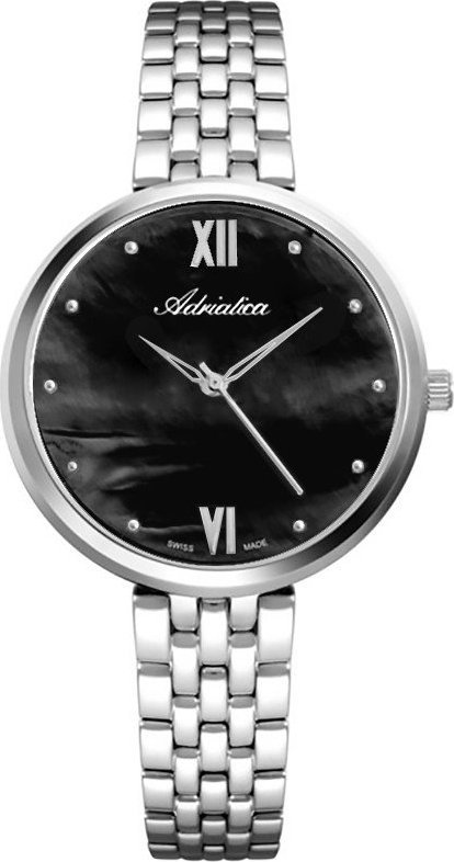 Zegarek Adriatica Zegarek damski Adriatica A3760.518ZQ srebrny