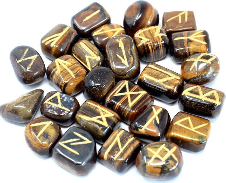 Art-Pol Kamień runiczny - Tygrysie Oko