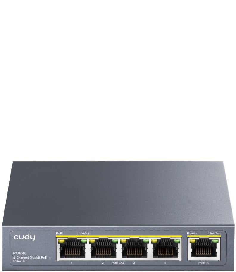 Cudy CUDY POE40 4-Channel Gigabit PoE++ Extender