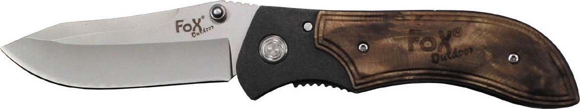 Hi-Tec Nóż Składany jedno ręcznie, drewniane wykończenie