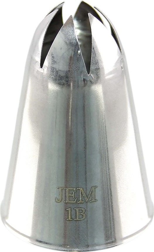 PME Stalowa końcówka dekoracyjna kwiat 1B