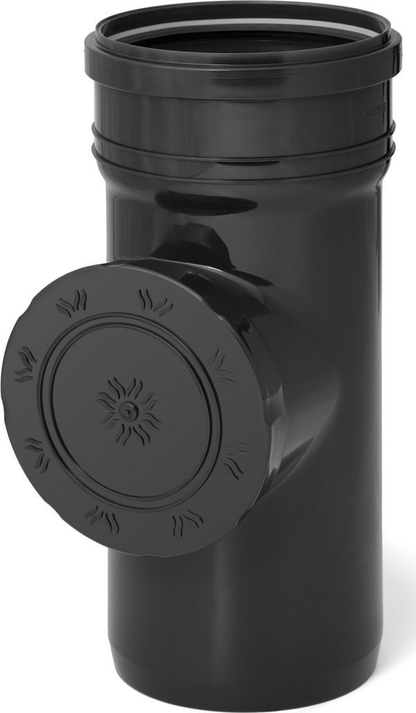 Karmat Czyszczak PP z sitkiem dn160 grafit, do systemu spustowego rynien