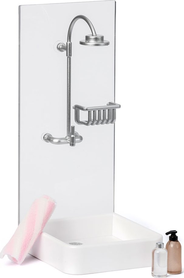 Micki Zestaw z prysznicem do domku dla lalek Lundby