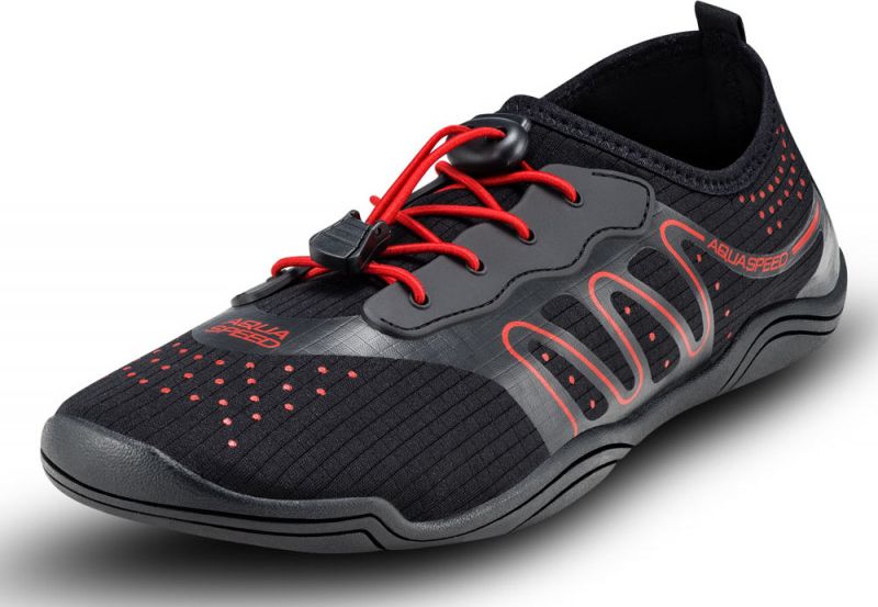 Aqua-Speed Buty do wody Buty plażowe Windsurfing Rower KAMELEO czarne Rozmiar 42