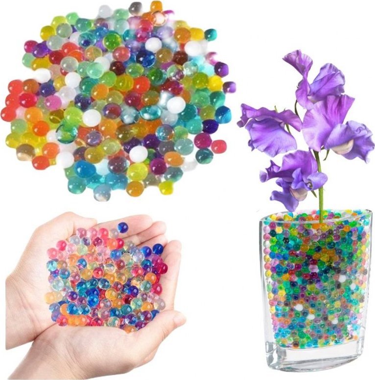 PrzydaSie Hydrożel Ziemia Do Kwiatów Kulki Żelowe 10000Szt