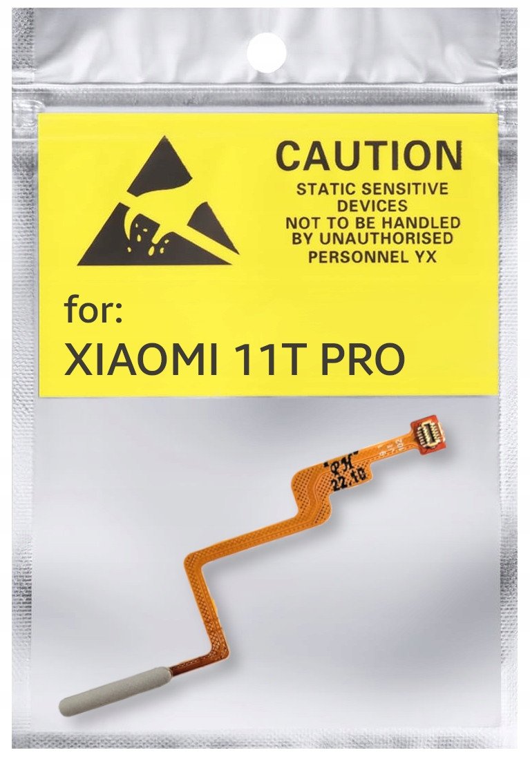 ORYGINAŁ TAŚMA PRZYCISK POWER CZYTNIK LINII DO XIAOMI 11T PRO SREBRNY (5904858318292)